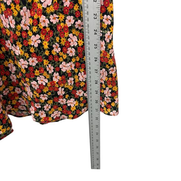 New Bec + Bridge New Romantics Silk‎ Mini Dress Floral Women’s Size 8 - Picture 11 of 13